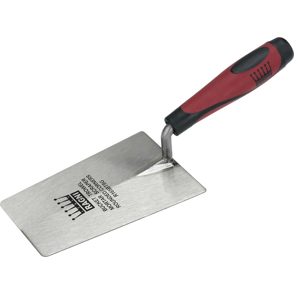 Ragni Soft Grip Bucket Trowel 6"