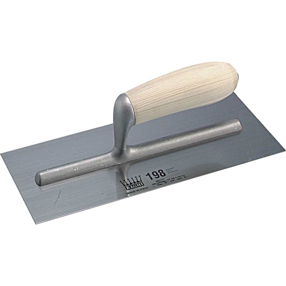 Ragni R198S Stainless Steel Finishing Trowel 11"