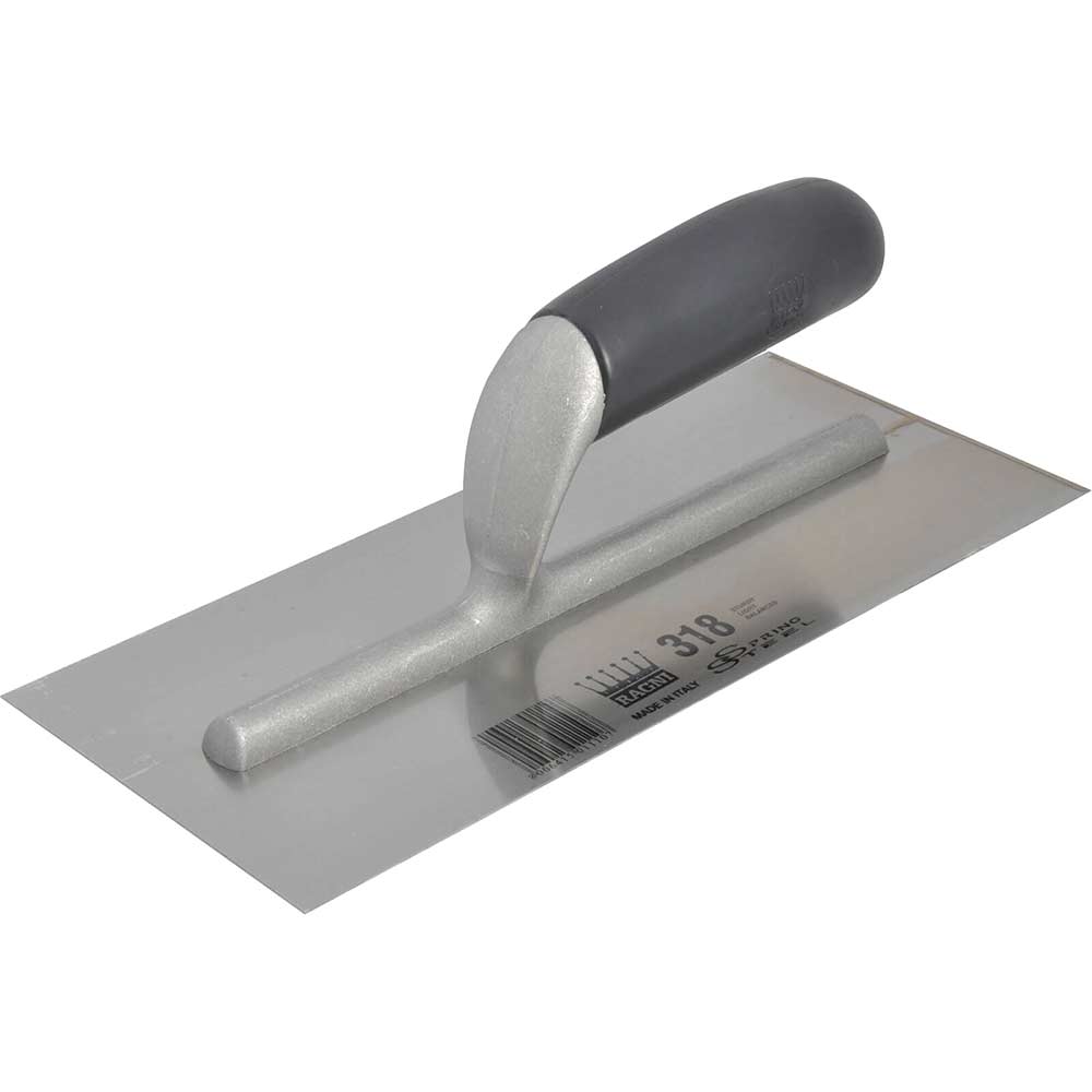 Ragni R318 Plaster Trowel 11" Black Handle