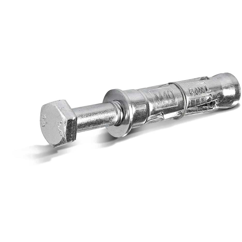 Image of Rawl M20 60L RawlBolt Heavy Duty Loose Bolt Masonry Shield Anchor Box of 10
