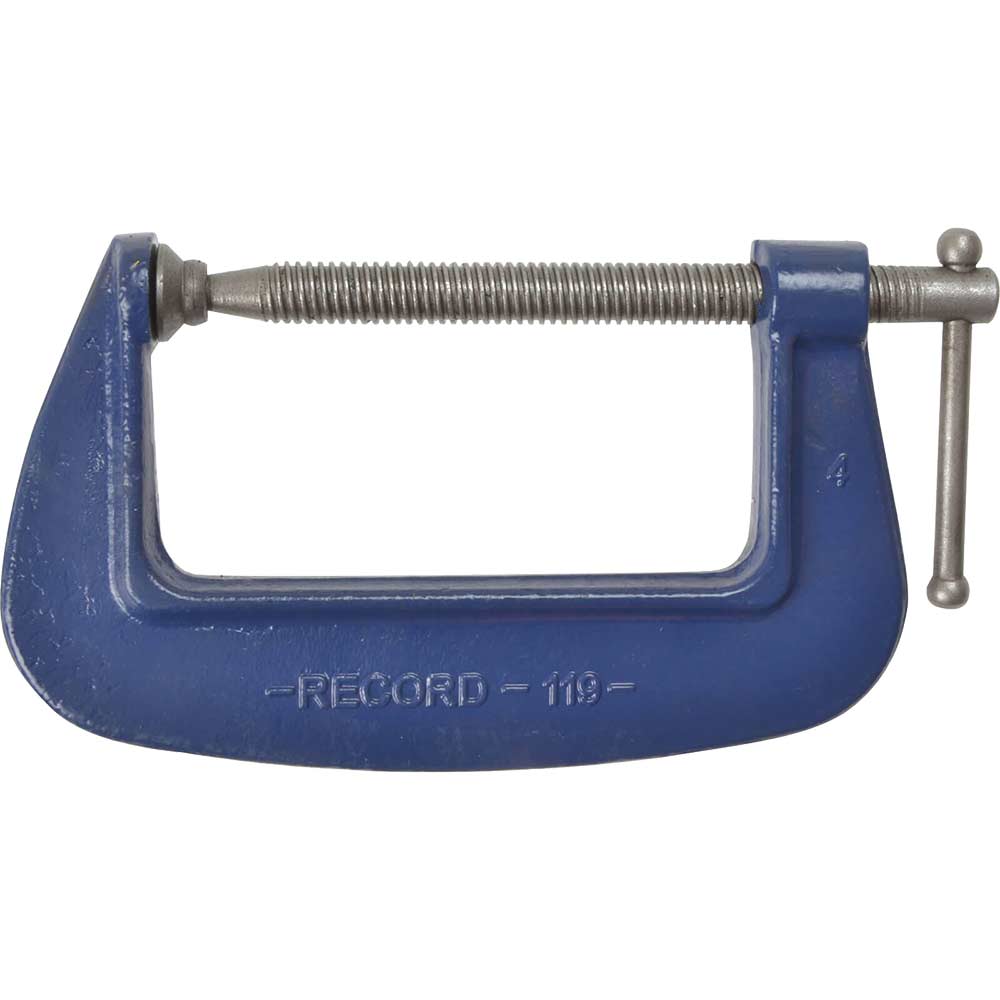 Record 119 Forged G Clamp 6"