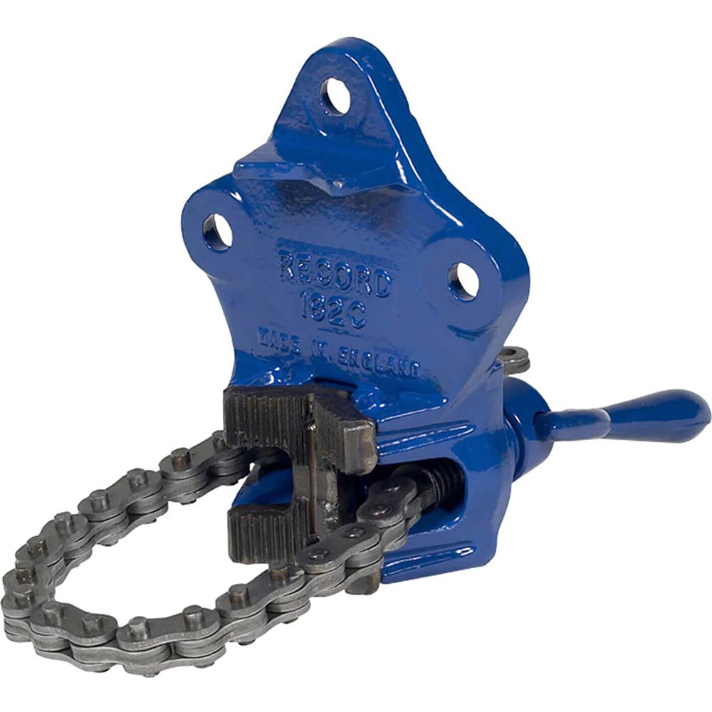 Image of Irwin Record T182C Chain Pipe Vice 1/4&quot; to 4&quot; / 6mm to 100mm