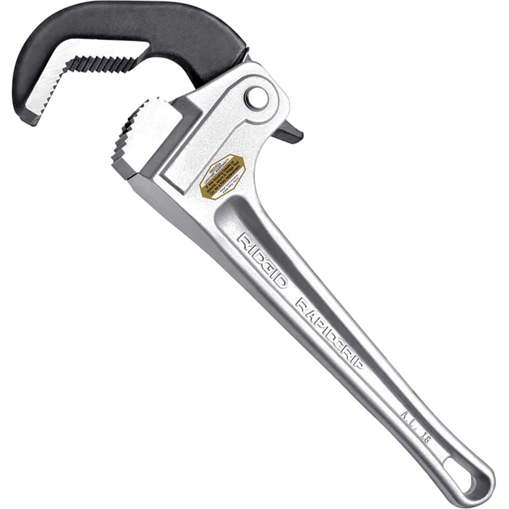 Ridgid 14" RapidGrip Aluminium Pipe Wrench Model No 18