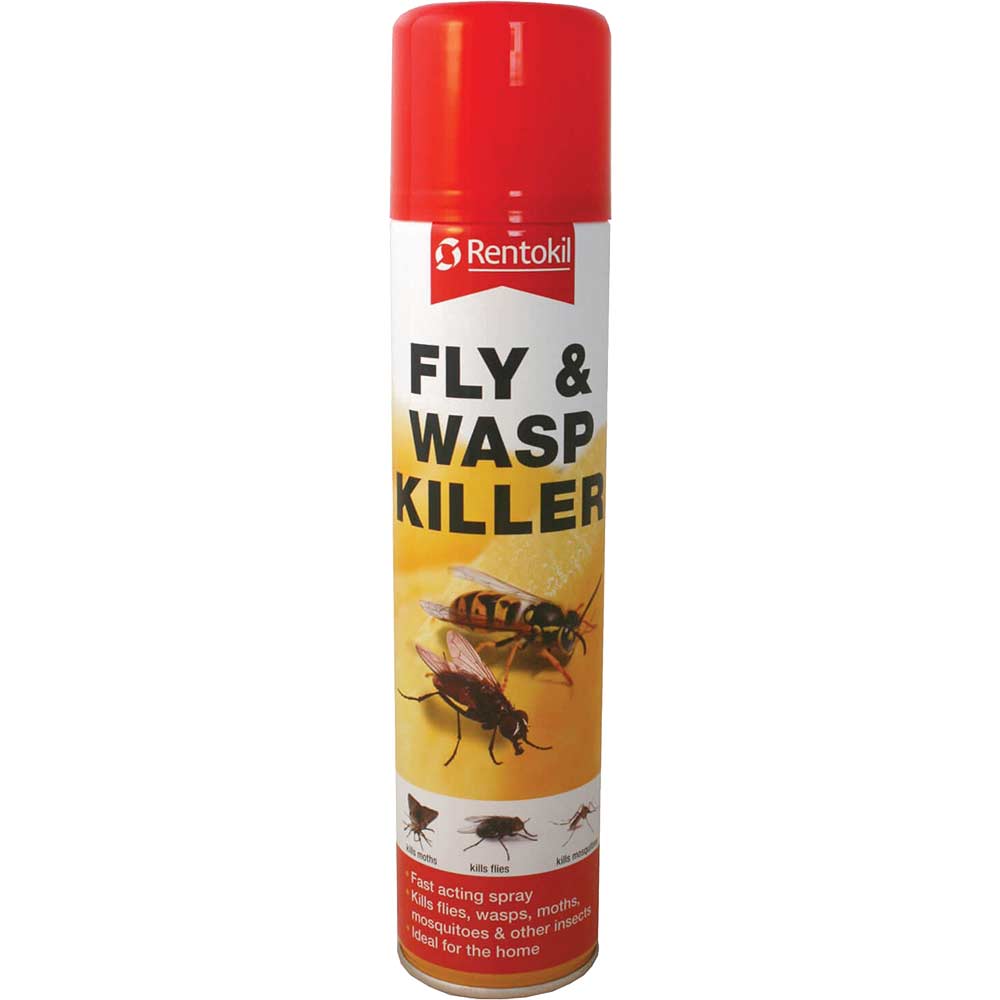 Rentokil Fly & Wasp Killer Aerosol 300ml