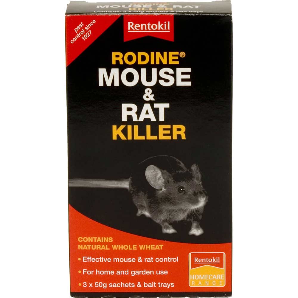 Image of Rentokil Rodine Mouse & Rat Killer 150g