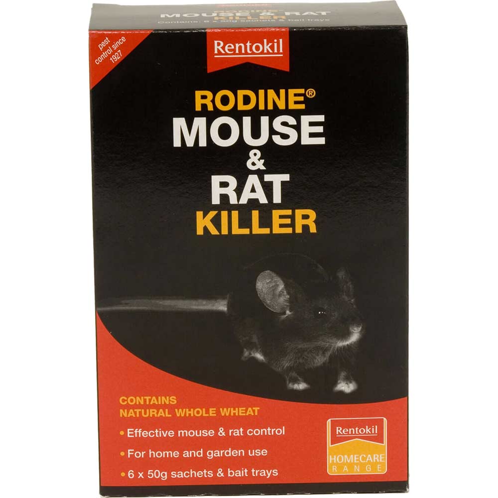 Image of Rentokil Rodine Mouse & Rat Killer 300g