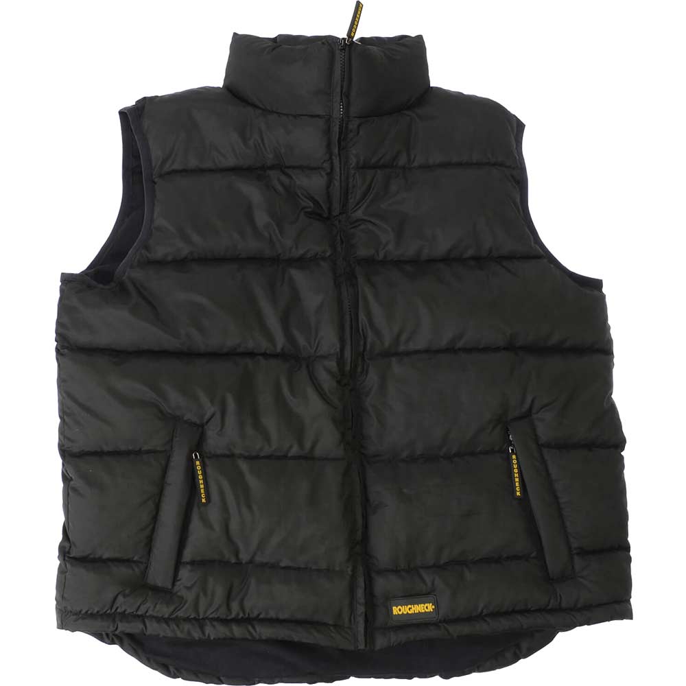 Image of Roughneck Mens Work Gilet Black Large