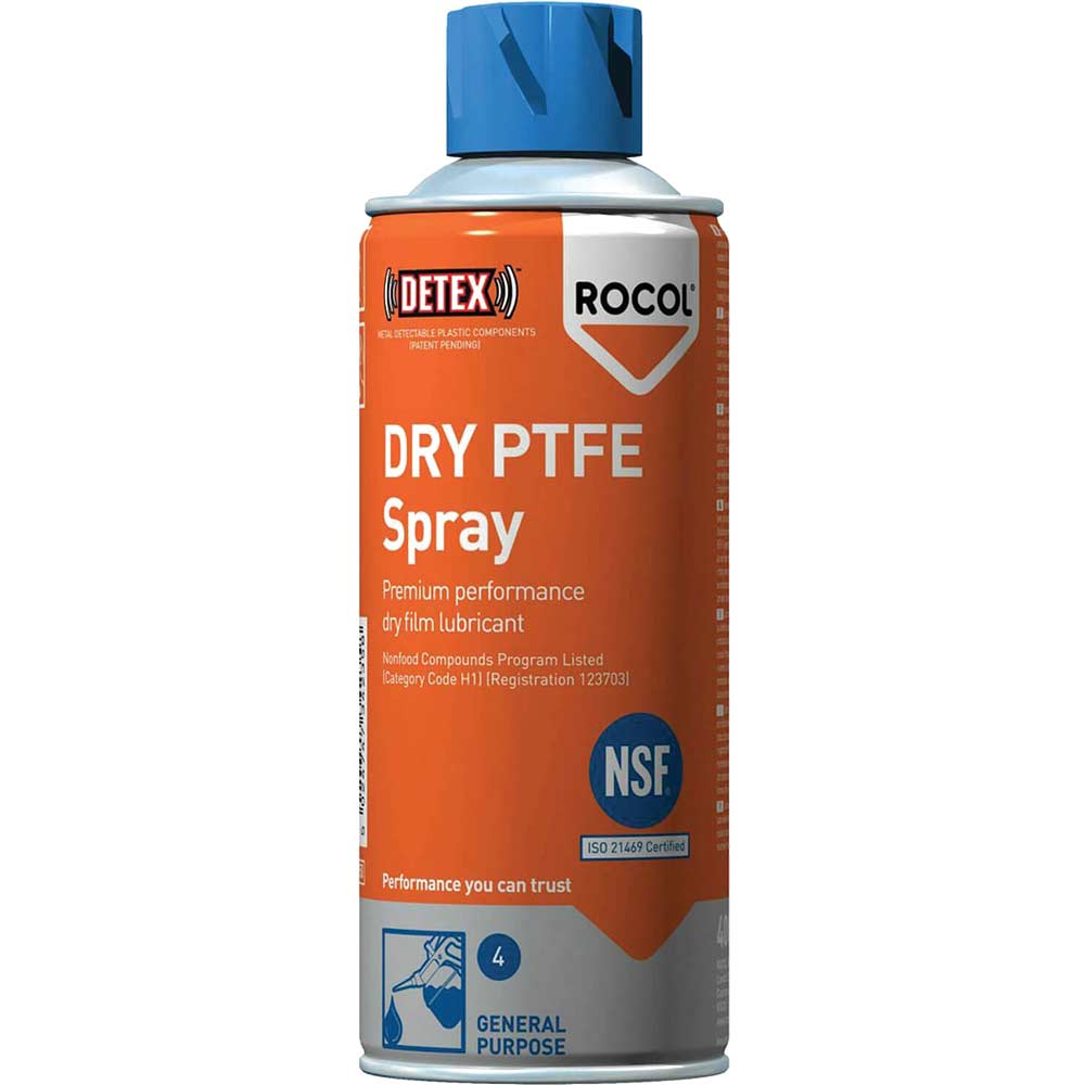 Rocol 34235 Dry Ptfe Spray 400Ml
