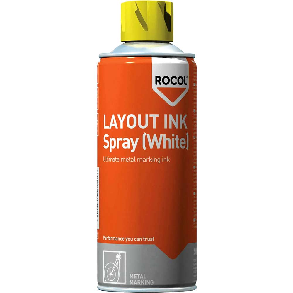 Image of Rocol 57025 Layout Ink Spray-White 400Ml