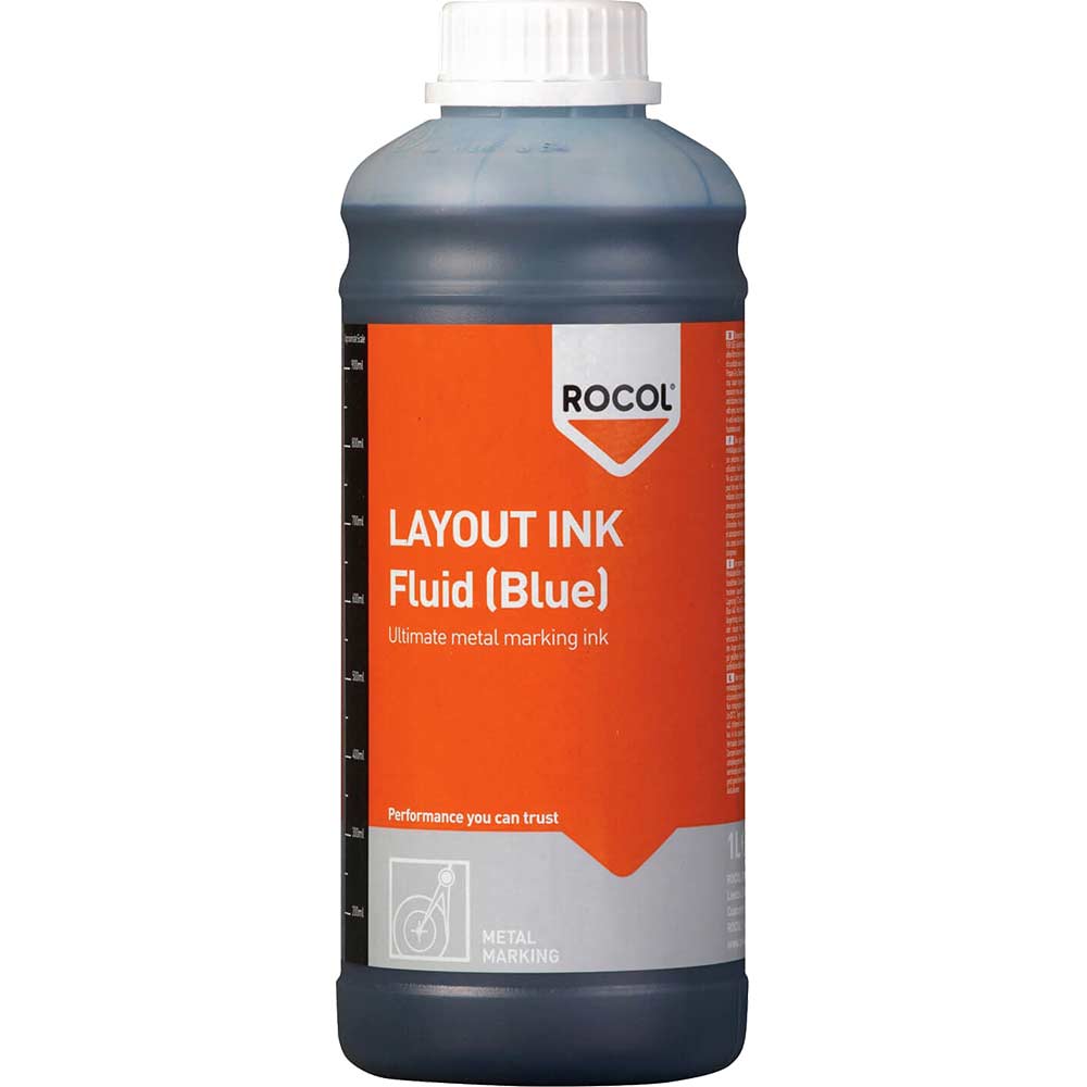 Rocol 57034 L´Out Ink Fluid-Blue 1 Litre