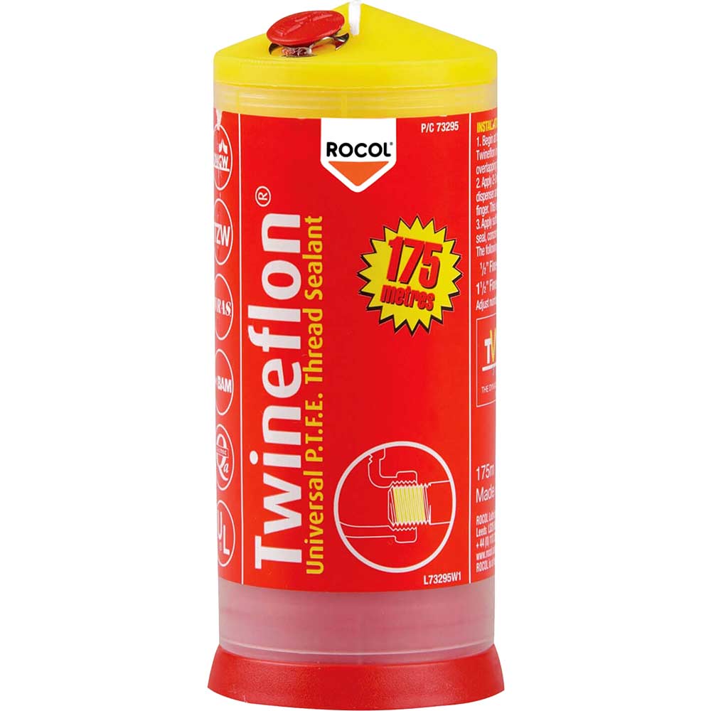 Rocol Twineflon PTFE Thread Sealant 175 Metres