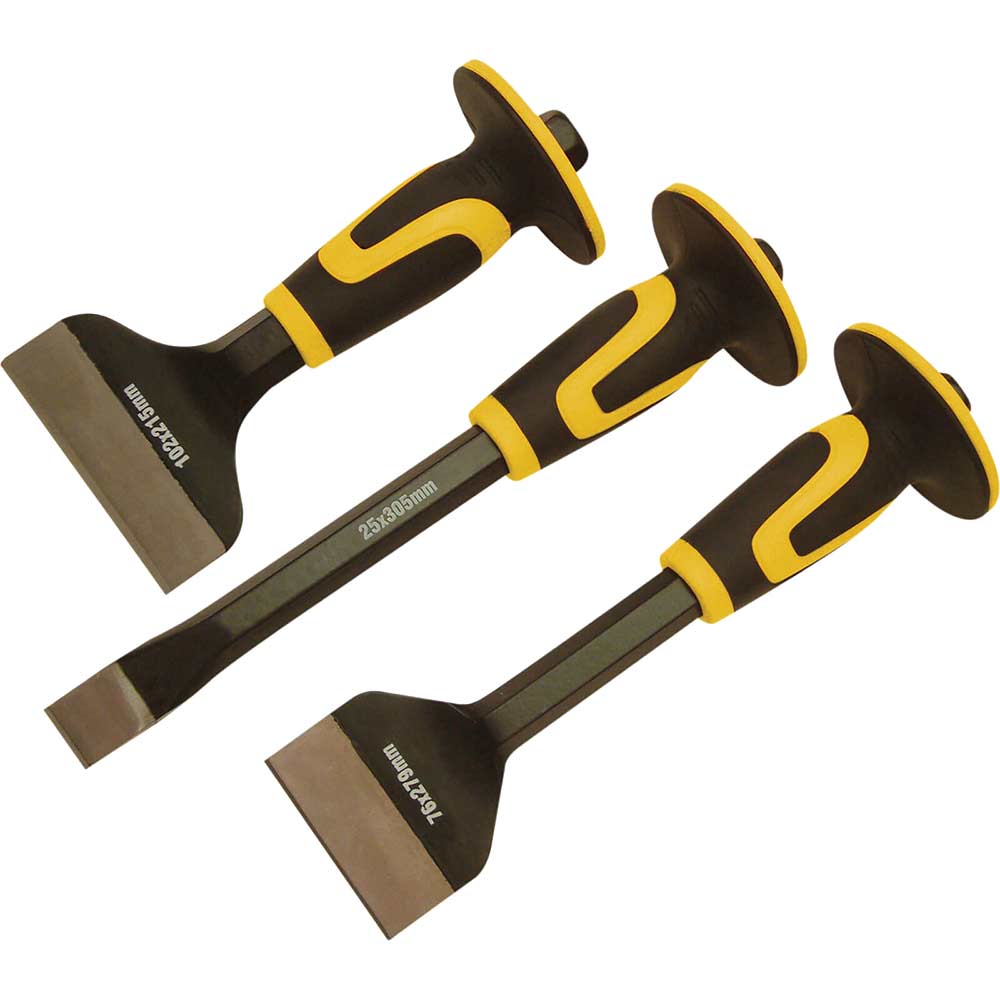 Image of Roughneck 3 Piece Chisel & Bolster Set