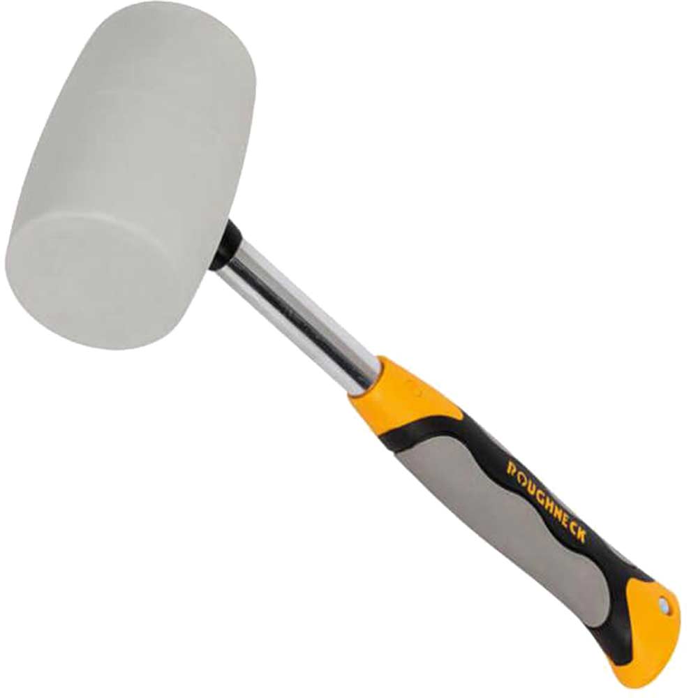 Image of Roughneck Non Marking Rubber Mallet White 680g / 24oz