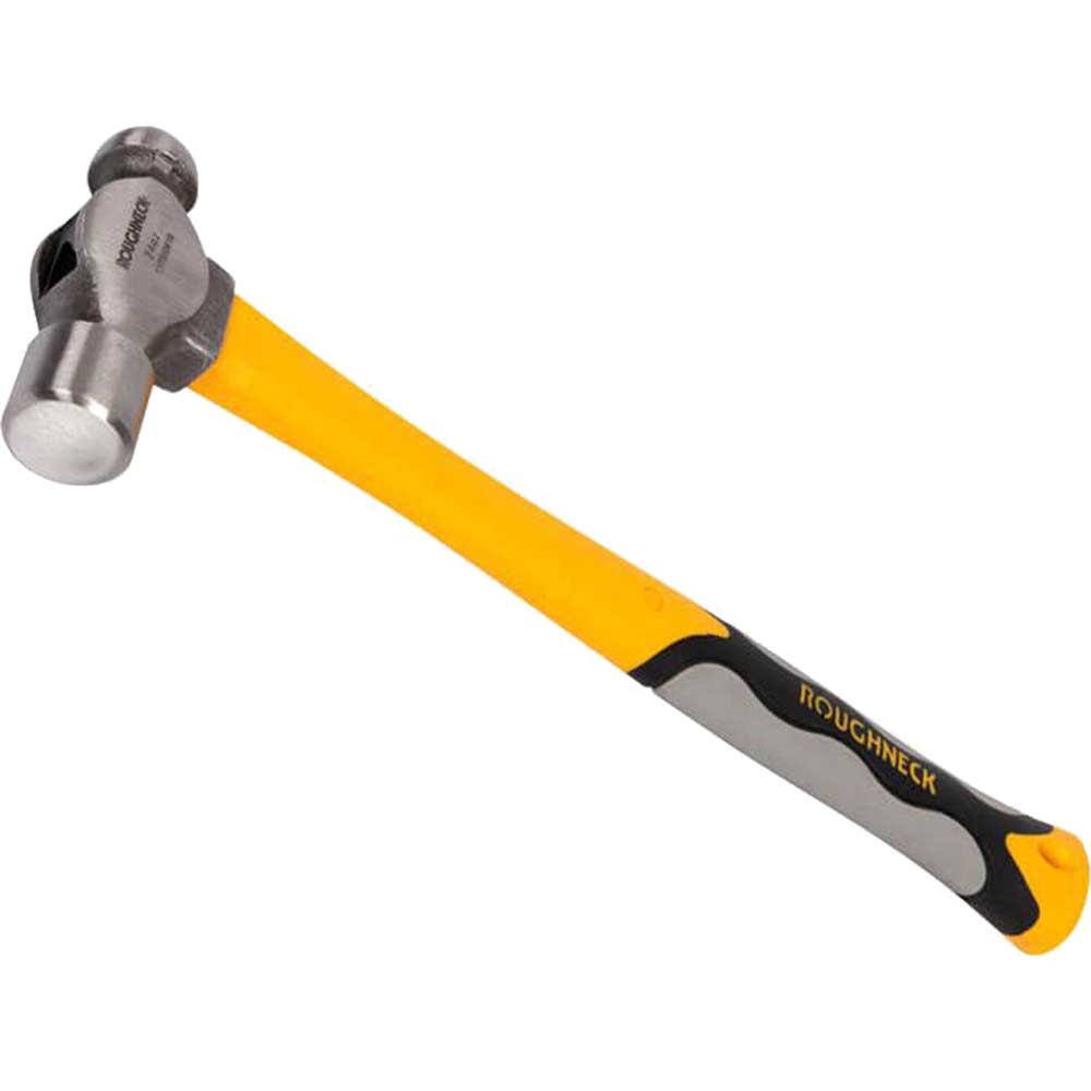 Image of Roughneck Ball Pein Hammer with Fibreglass Handle 24oz