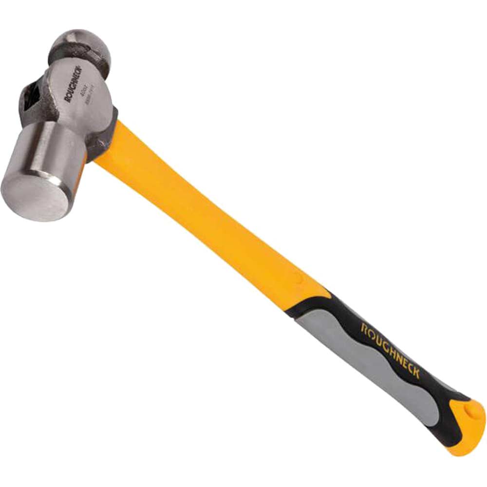 Image of Roughneck Ball Pein Hammer with Fibreglass Handle 40oz