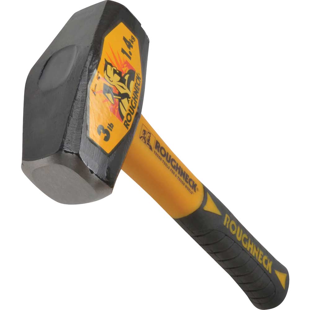 Roughneck Club Hammer with Fibreglass Handle 3Lb
