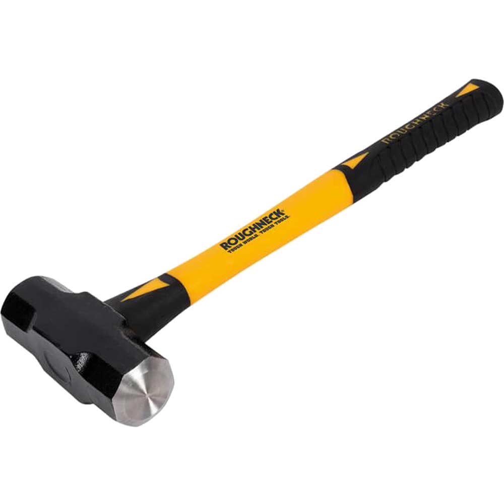 Roughneck Sledge Hammer with Fibreglass Handle 8Lb