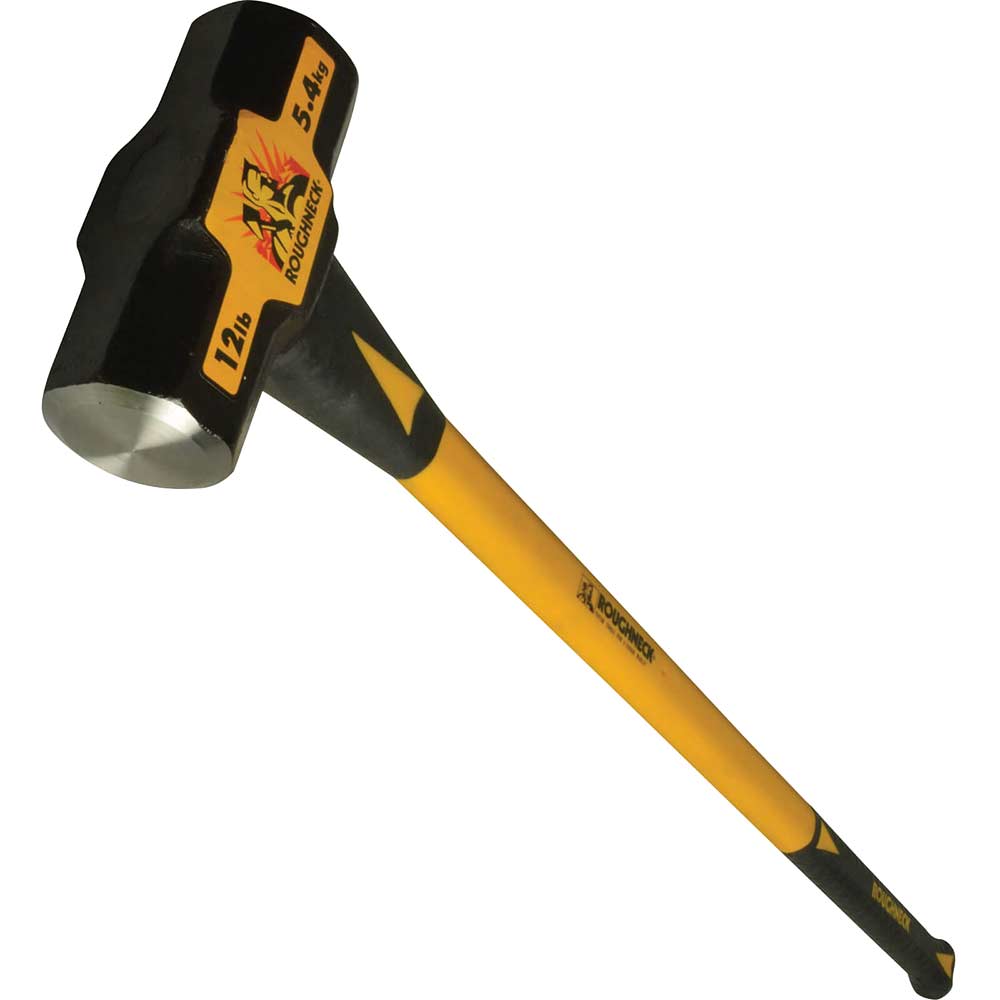 Image of Roughneck Sledge Hammer with Fibreglass Handle 12Lb
