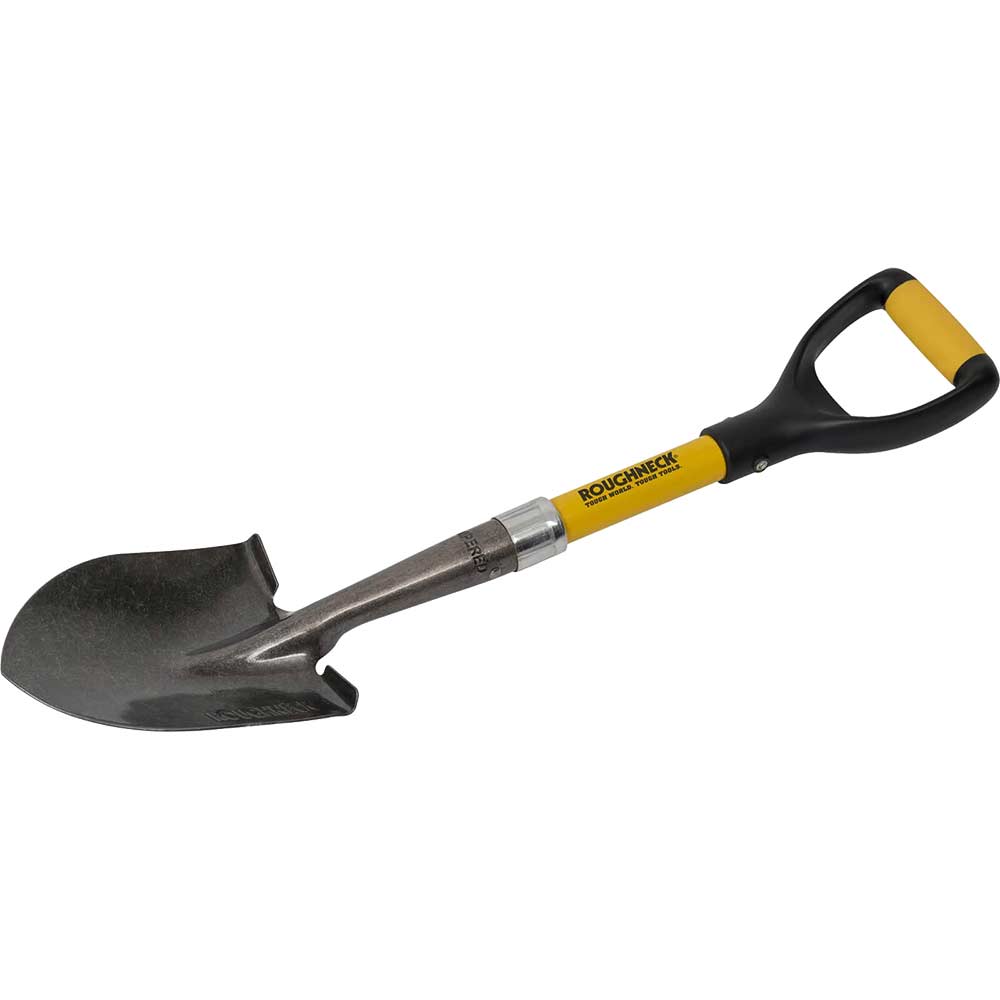 Roughneck Round Emergency Mini Shovel 27&quot Long