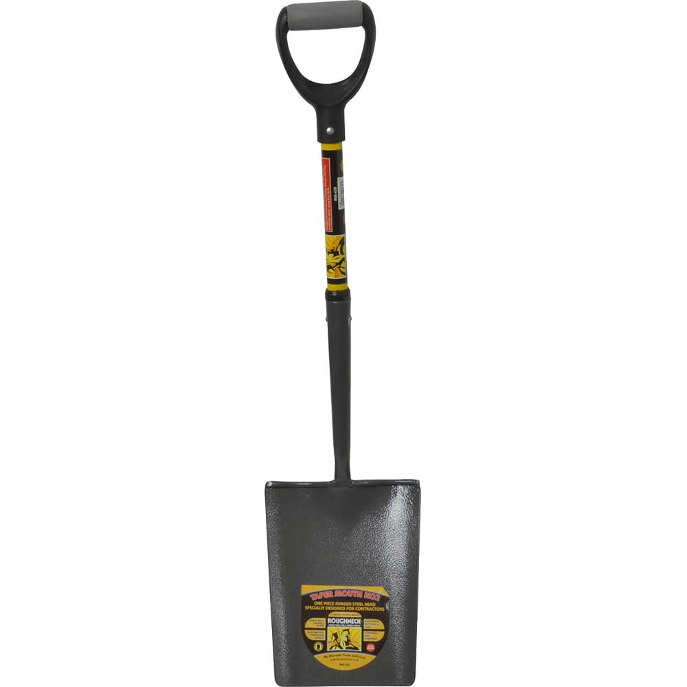 Image of Roughneck Steel No 2 Taper Mouth Shovel with Fibre Glass Handle