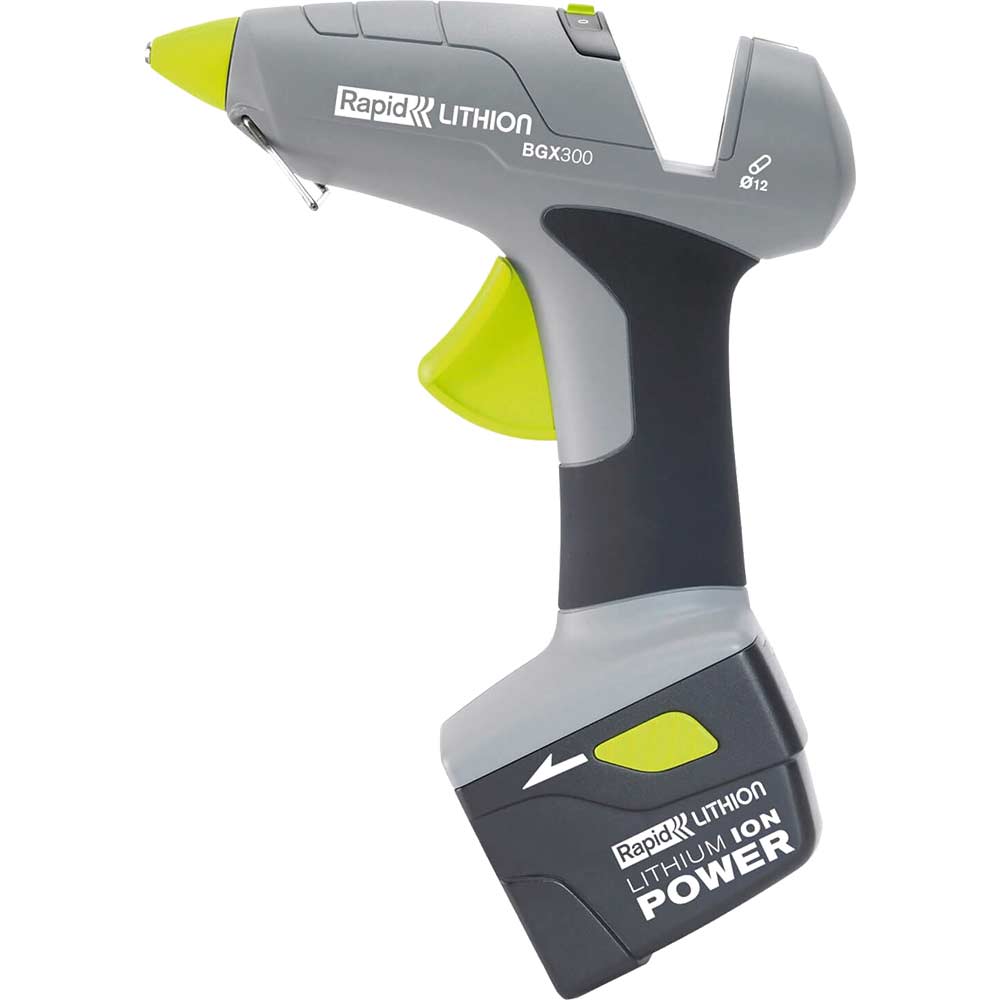 Image of Rapid BGX300 Cordless Glue Gun with 1 Lithium Ion Battery