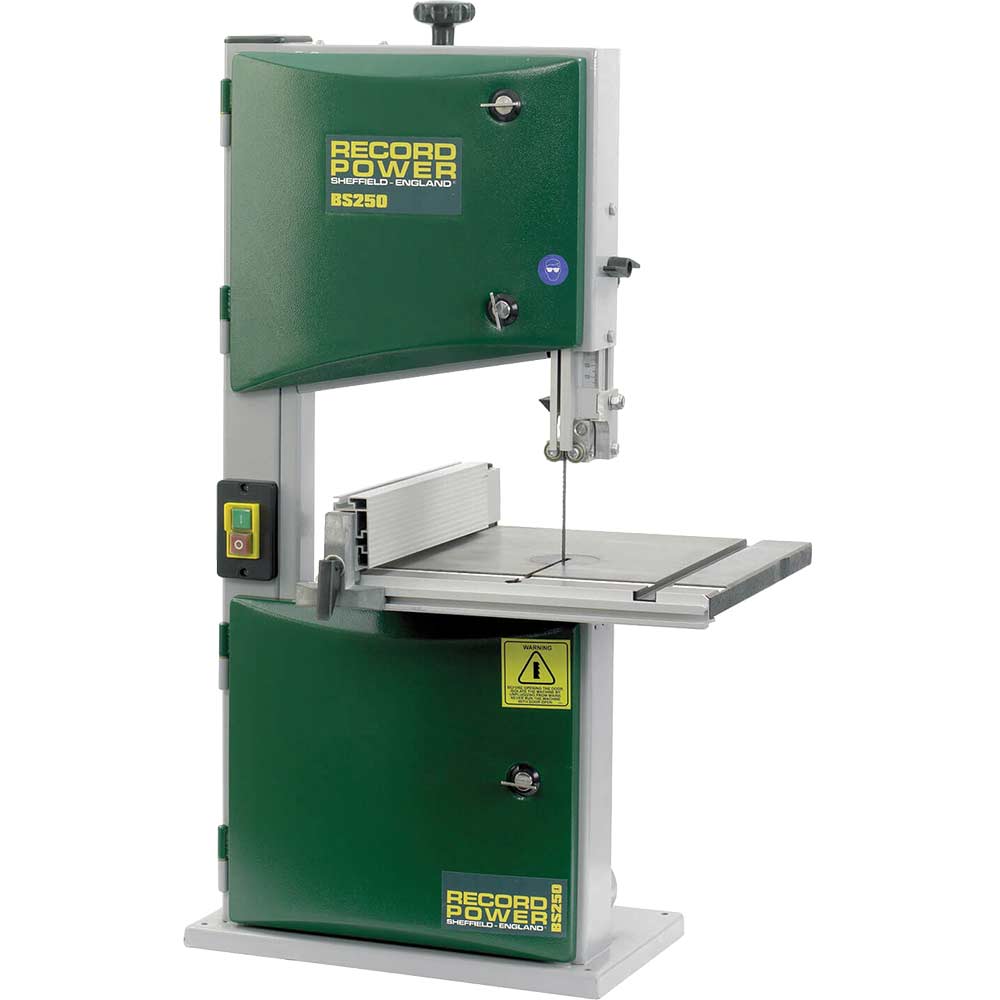 Image of Record Power BS250 360W Compact Bandsaw 240v