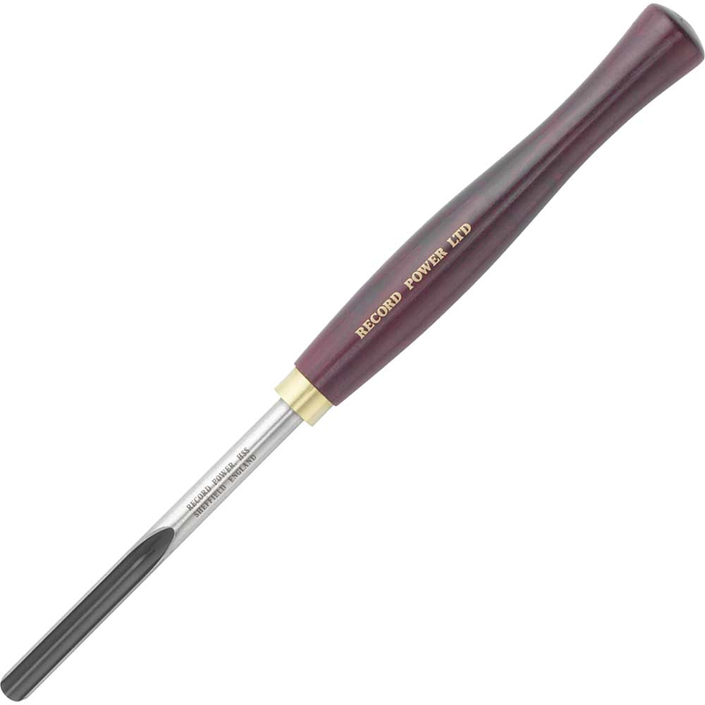 Image of Record Spindle Gouge with Short Handle 1/2&quot;