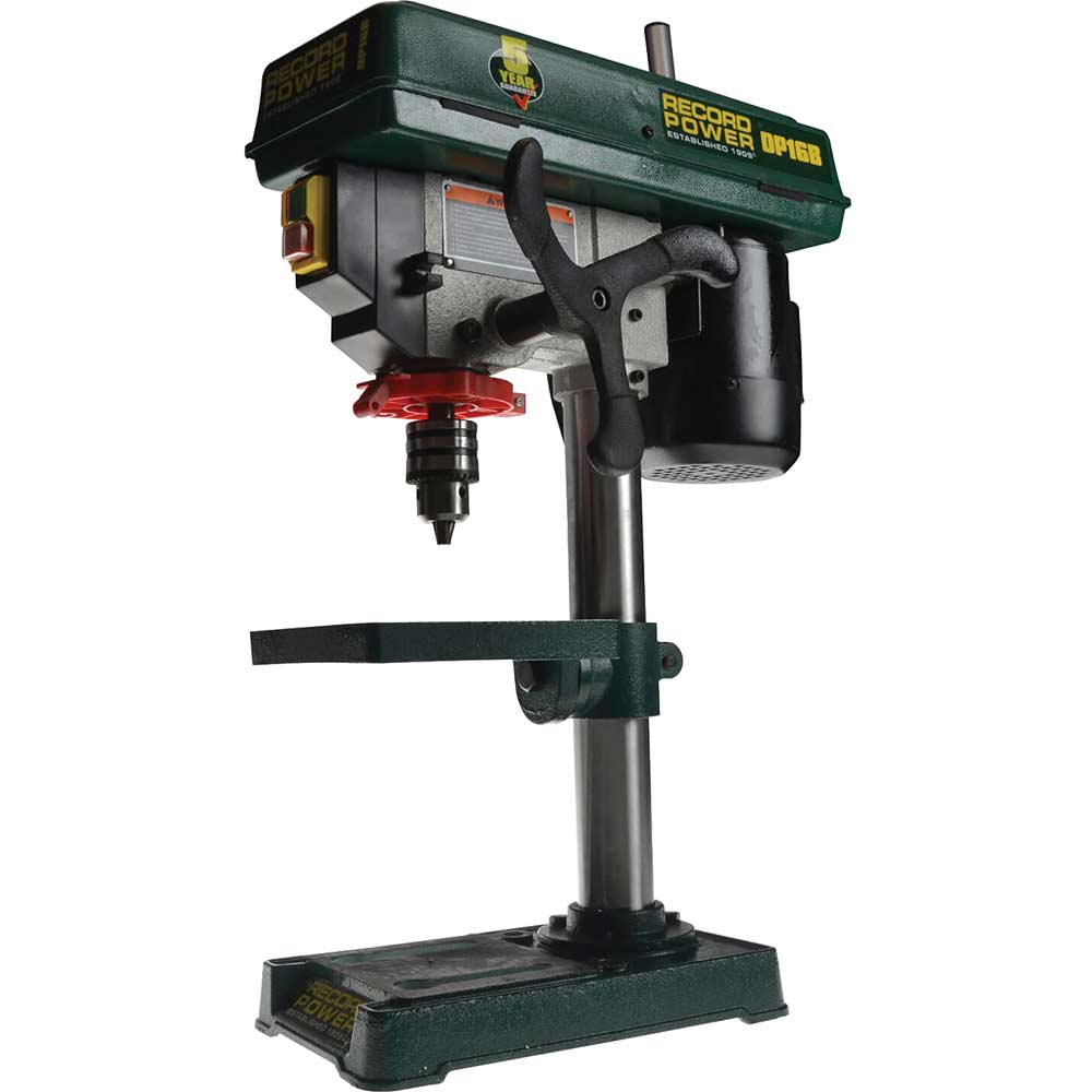 Record Power DP16B Bench Pillar Drill with Cast Iron Handwheel