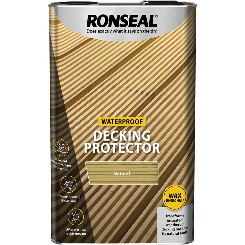 Ronseal Decking Protector Natural 5 Litre