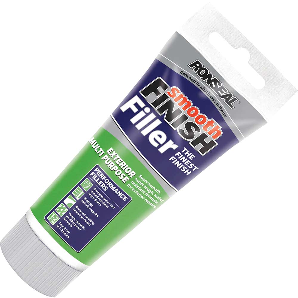 Ronseal Smooth Finish Exterior Multi Purpose Ready Mix Filler Tube 33g