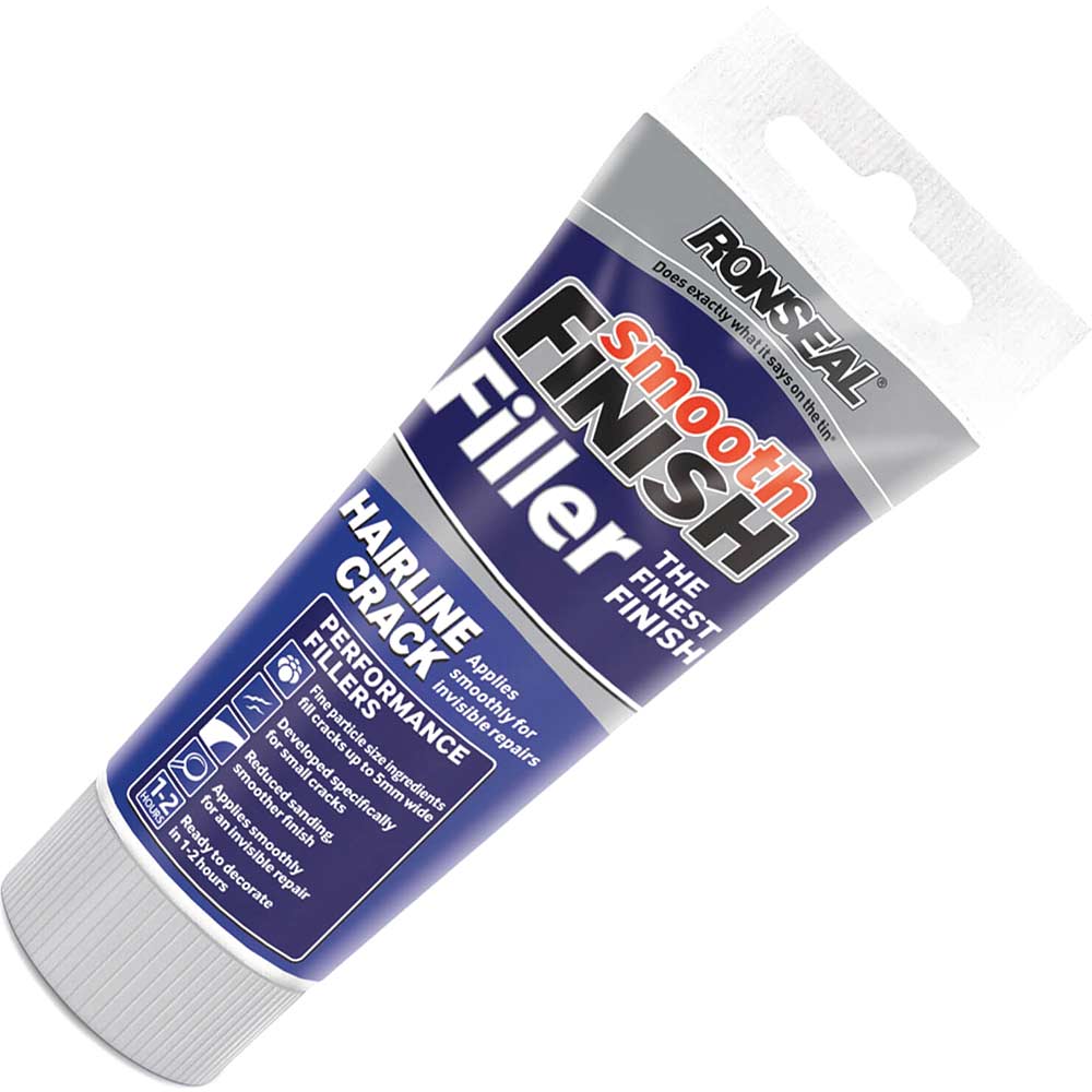 Image of Ronseal Smooth Finish Hairline Crack Filler 100g