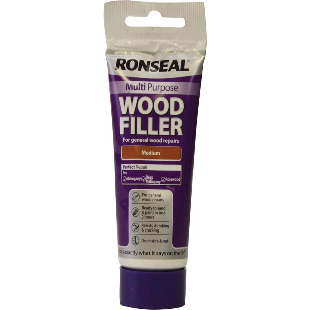 Ronseal Multi Purpose Wood Filler Tube Light 100g