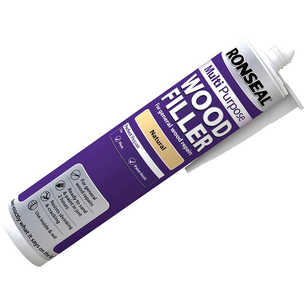 Ronseal Multi Purpose Wood Filler Cartridge Medium 310ml