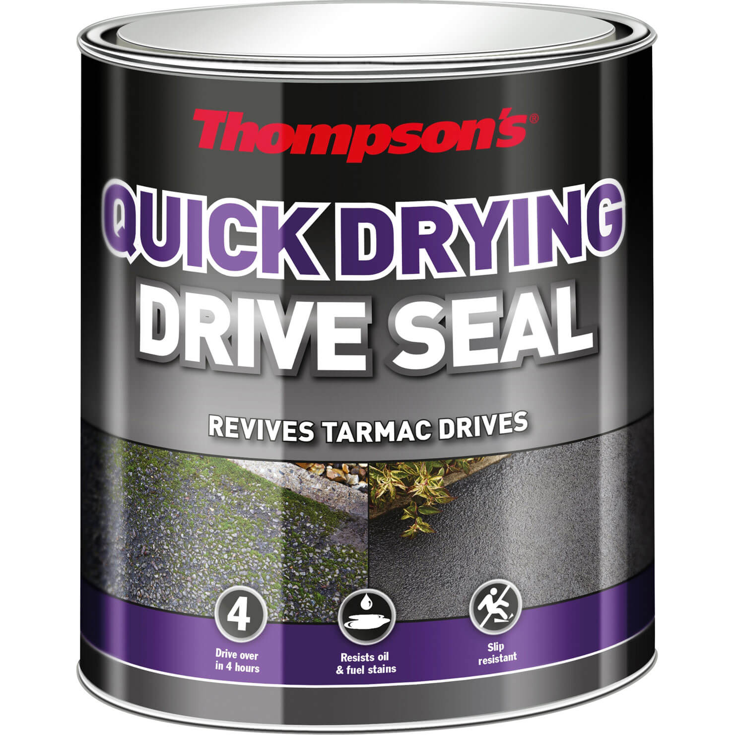Ronseal Quick Dry Drive Seal 5 Litre Black