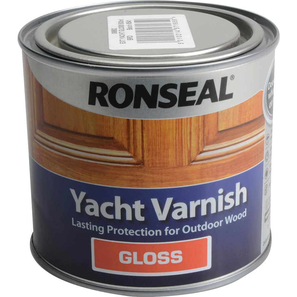 Ronseal Exterior Yacht Varnish Gloss 1 Litre