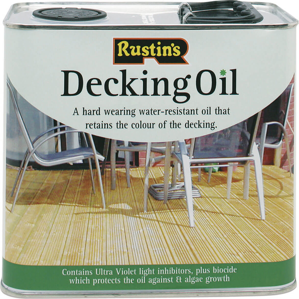 Rustins Decking Oil Natural Oak 2.5 Litre