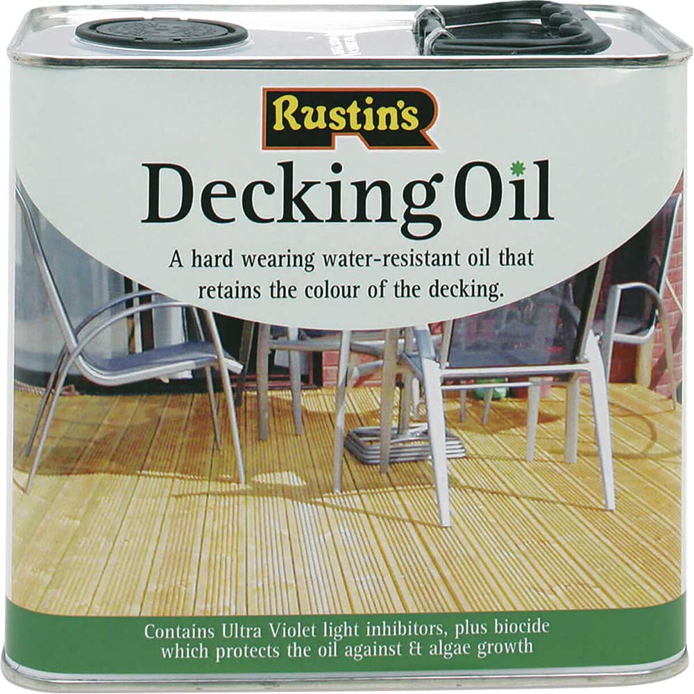 Rustins Decking Oil Natural Oak 2.5 Litre