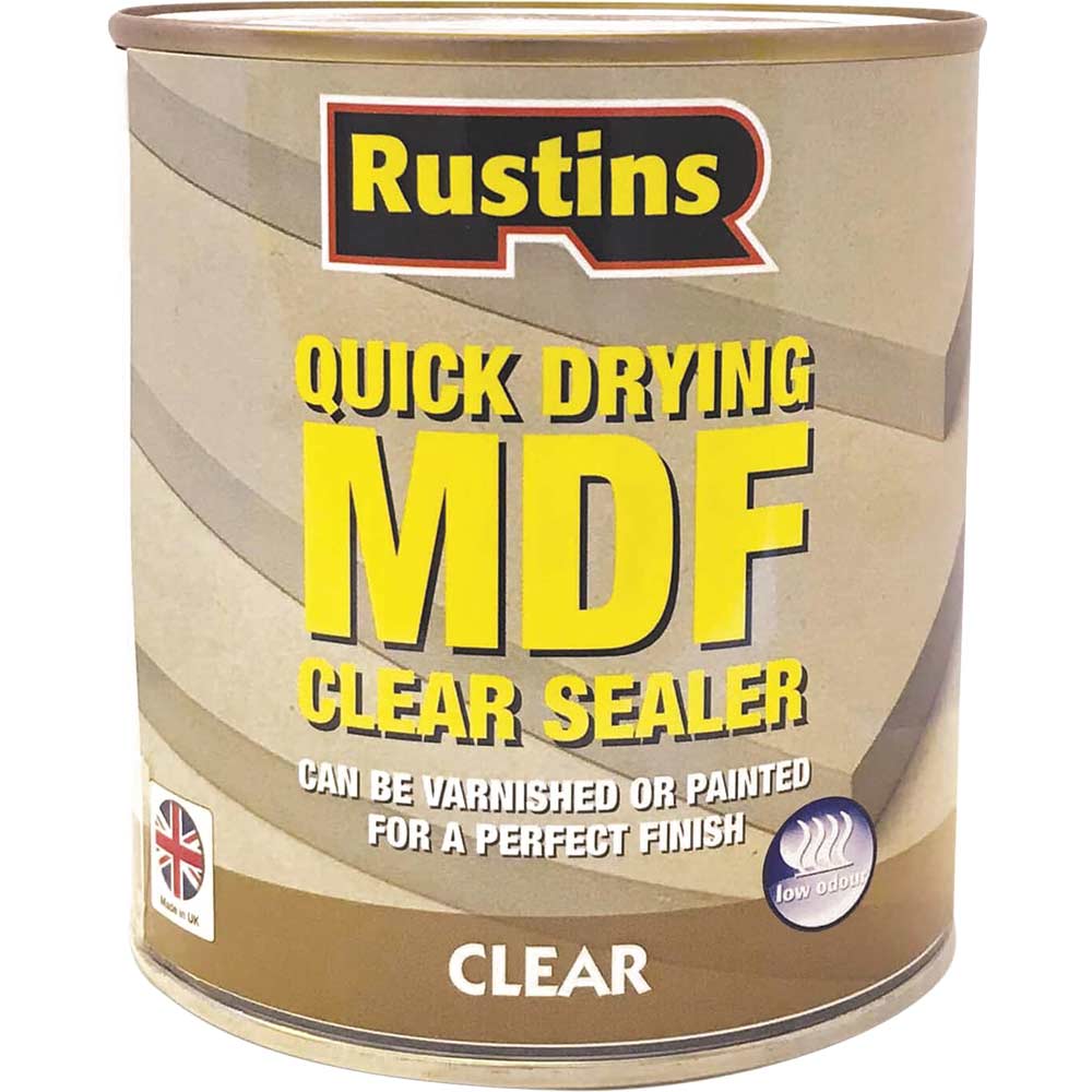 Rustins Quick Dry MDF Sealer Clear 1 Litre