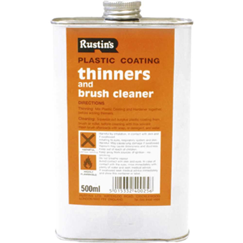 Image of Rustins Plastic Coating Thinners 500ml