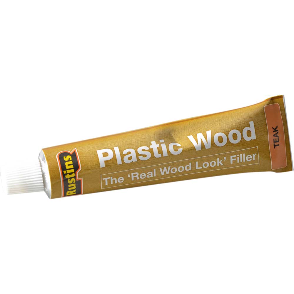 Rustins Plastic Wood Tube Oak