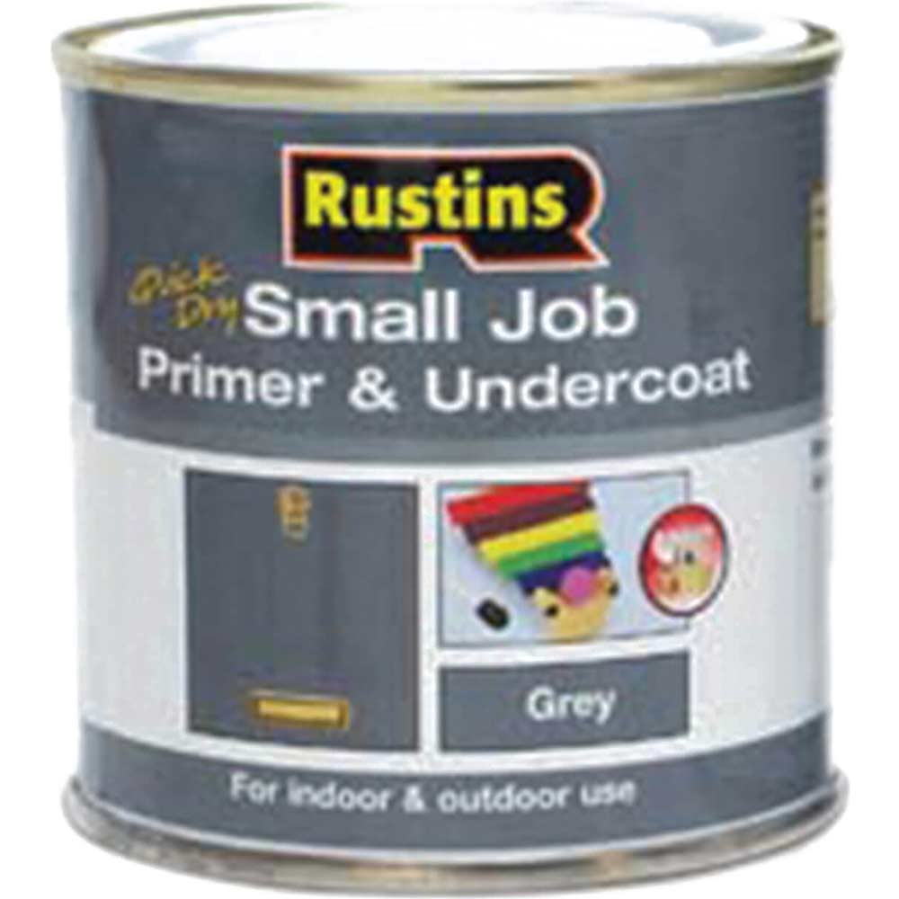 Image of Rustins Small Job Primer / Undercoat Grey 250ml