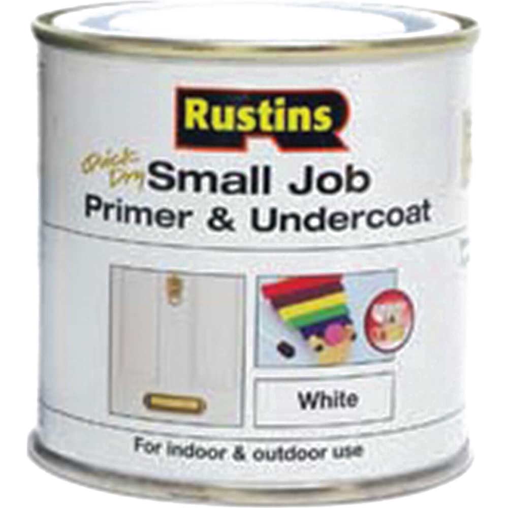 Image of Rustins Small Job Primer / Undercoat White 250ml