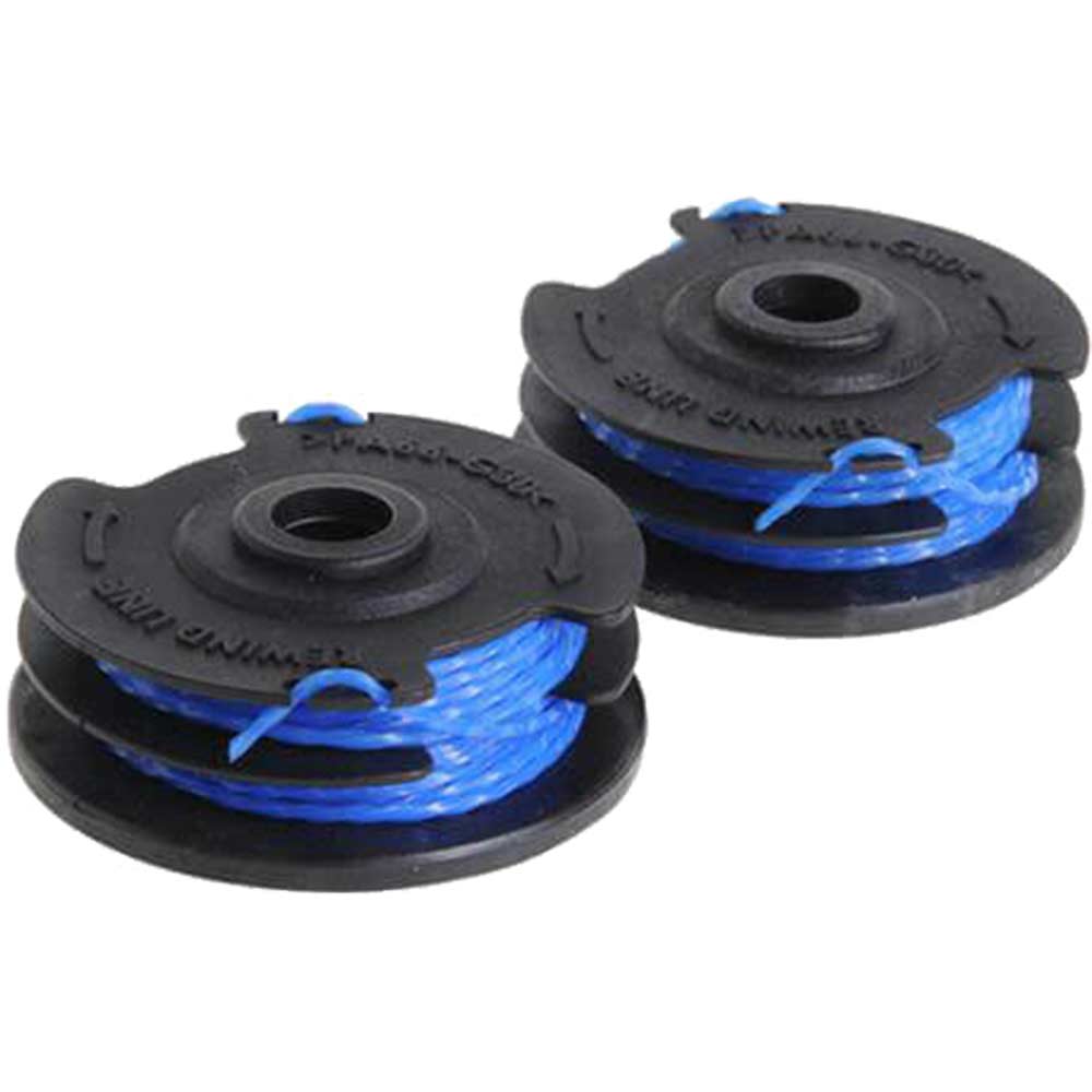 Image of Ryobi RAC109 Grass Trimmer Spool with Line for RLT5030S Grass Trimmer Pack of 2
