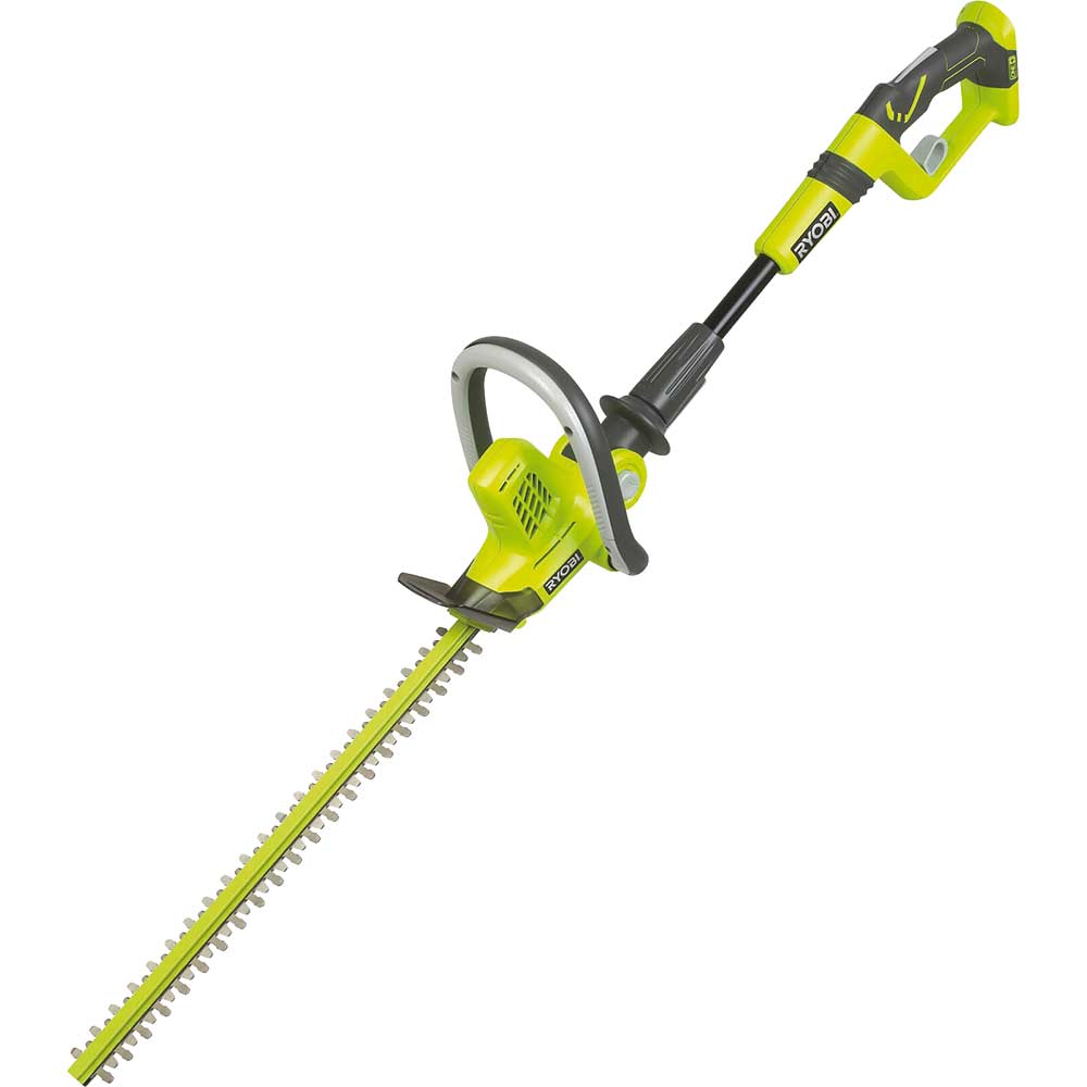 Image of Ryobi OHT1850X ONE+ 18v Cordless Long Reach Hedge Trimmer 500mm Blade without Battery or Charger - Requires ONE+ Battery/Charger