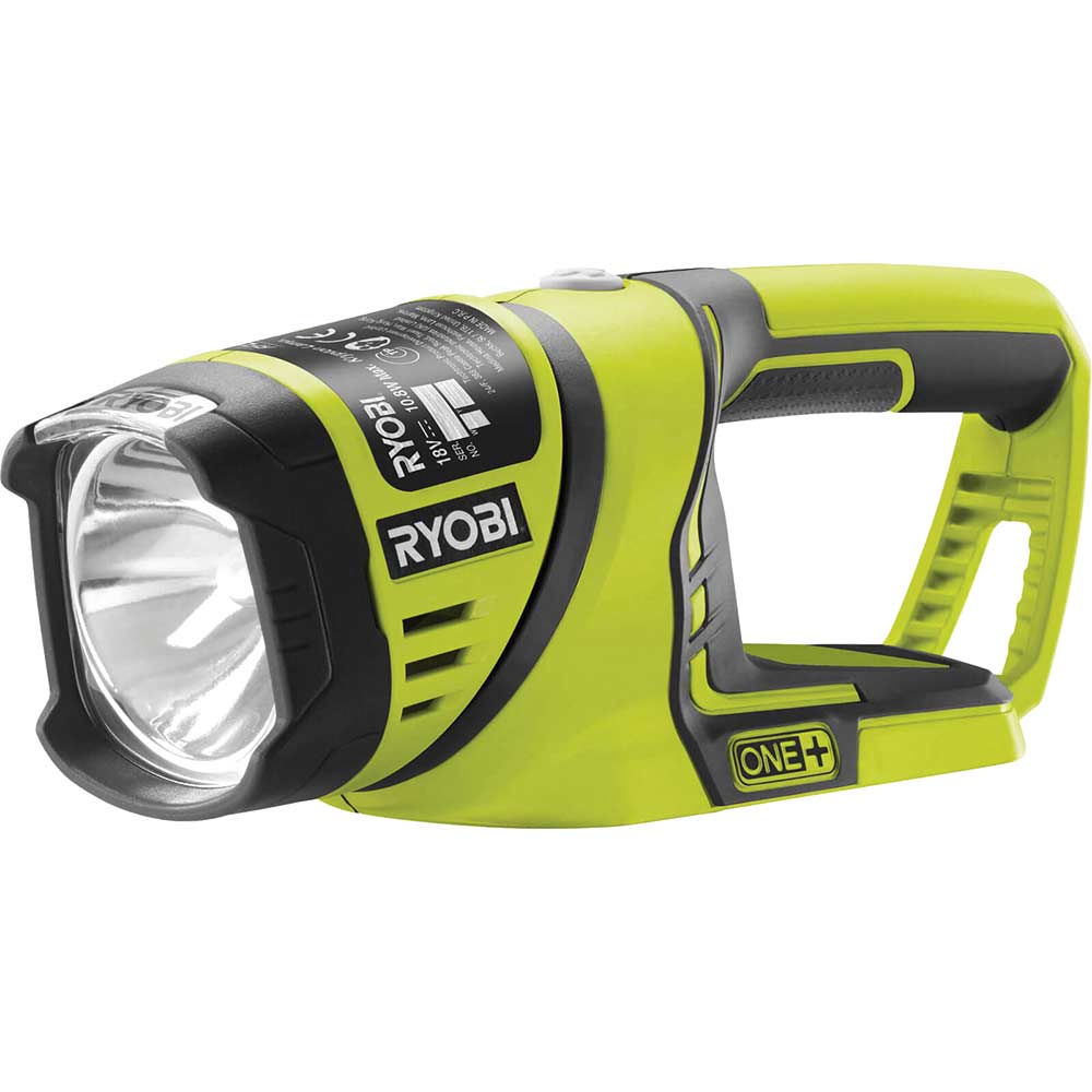 Image of Ryobi RFL180M ONE+ 18v Cordless Pivot Head Torch without Battery or Charger - Requires Separate ONE+ Battery & Charger