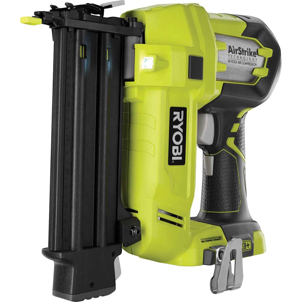 Image of Ryobi R18N18G-0 ONE+ 18v Cordless 18 Gauge Nail Gun without Battery or Charger - Requires ONE+ Battery/Charger