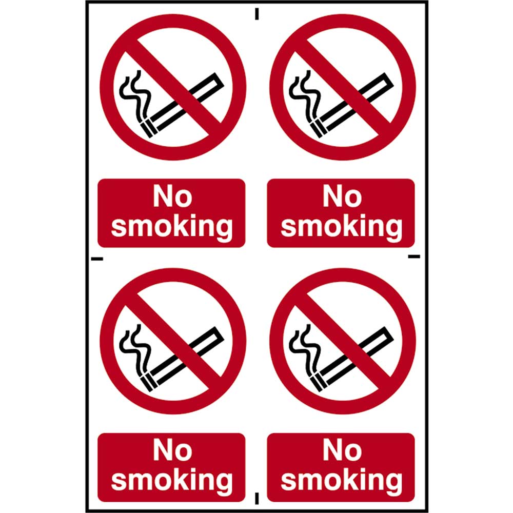 Image of Scan 200 x 300mm PVC Sign - No Smoking