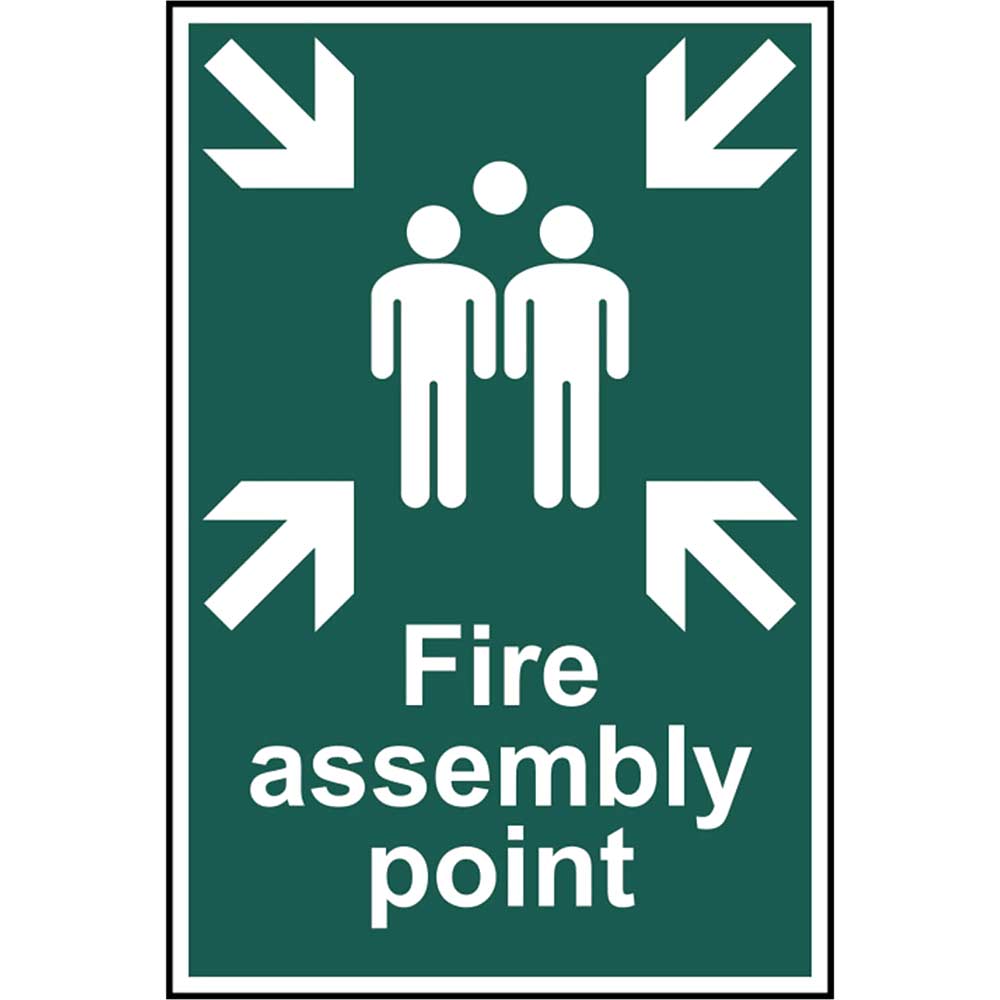 Image of Scan 200 x 300mm PVC Sign - Fire Assembly Point