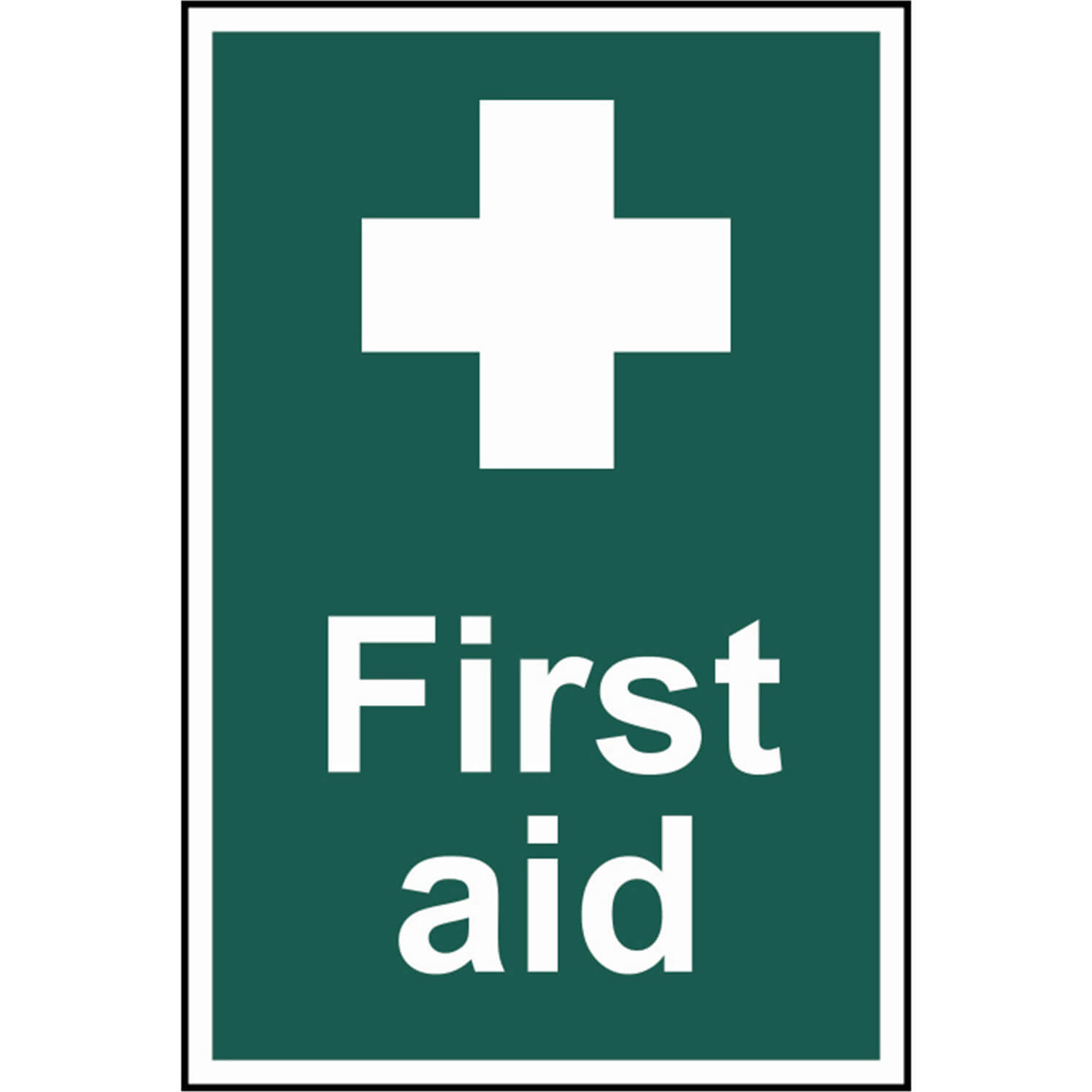 Scan 200 x 300mm PVC Sign - First Aid