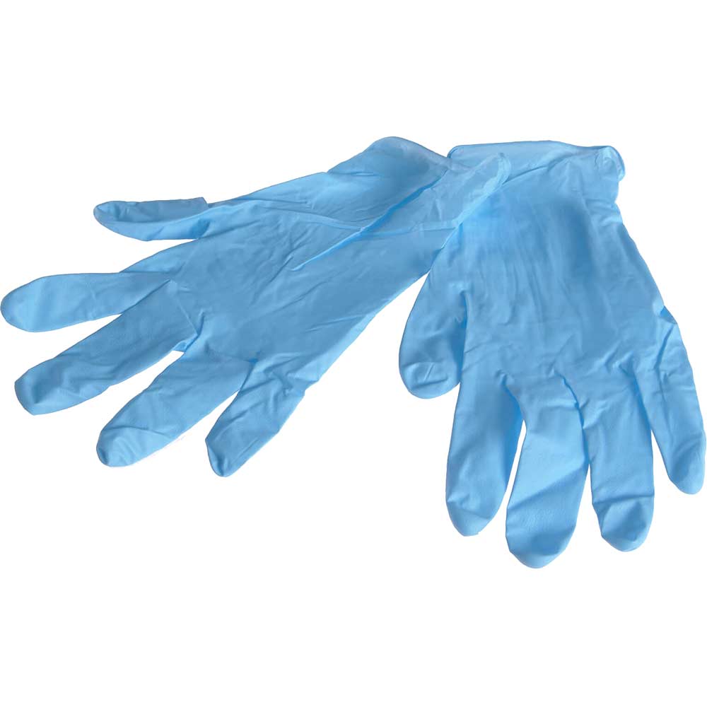 Scan Nitrile Gloves Pre Packed Medium Pack of 10